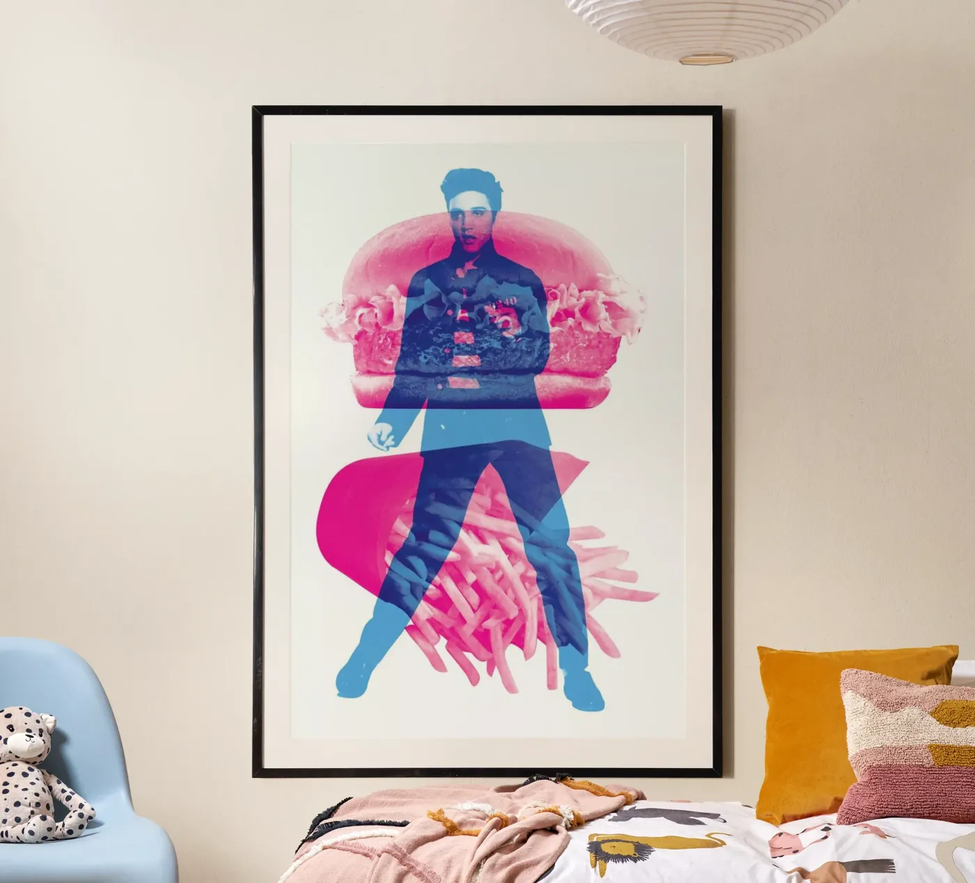 Elvis poster de Chris Wharton