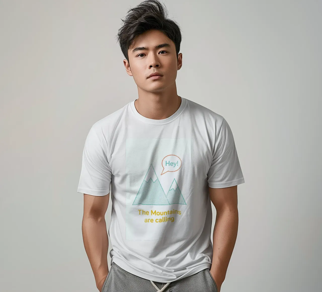 Mountains t-shirt da Chris Wharton