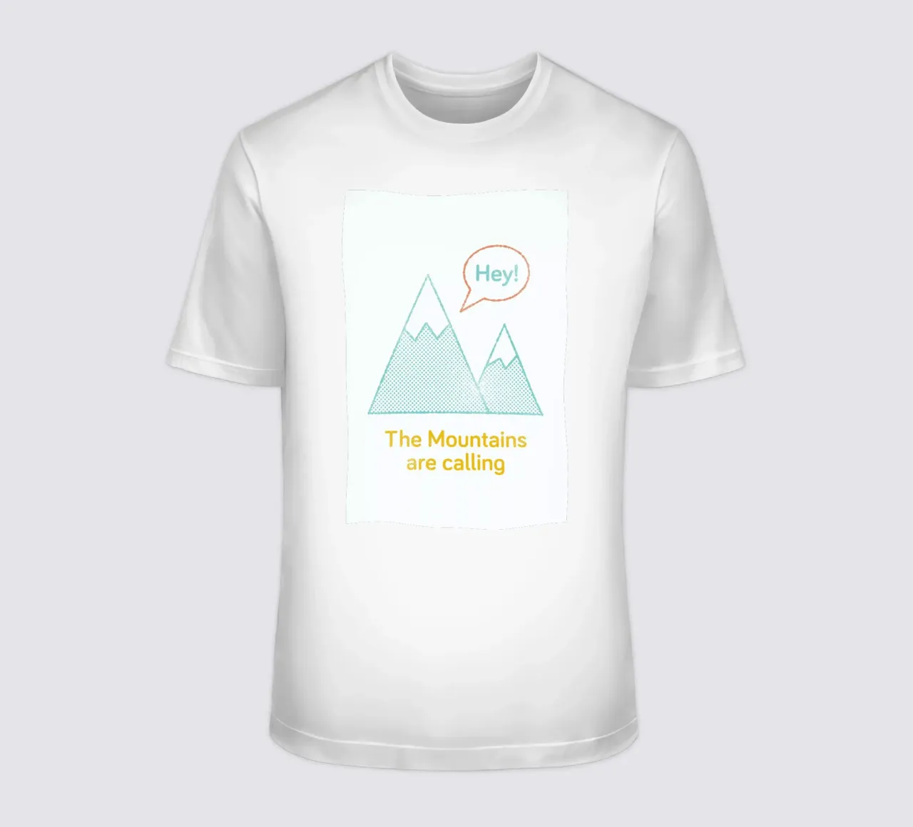 Mountains t-shirt da Chris Wharton