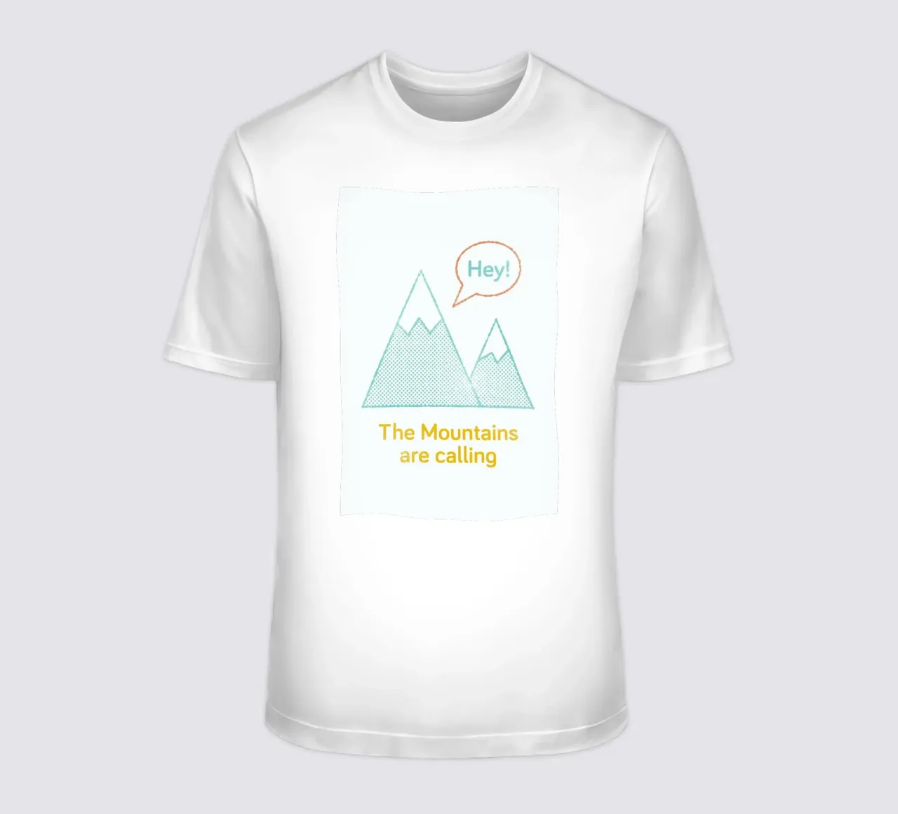 Mountains t-shirt da Chris Wharton