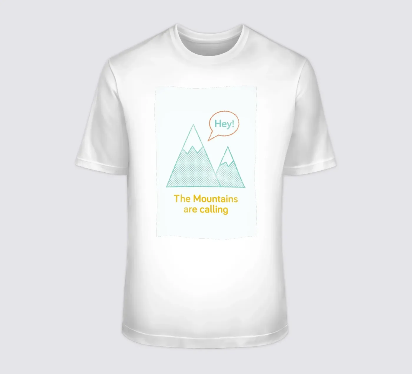 Mountains t-shirt da Chris Wharton