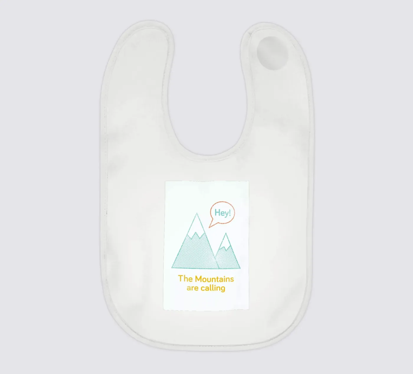 Mountains bavoir de Chris Wharton