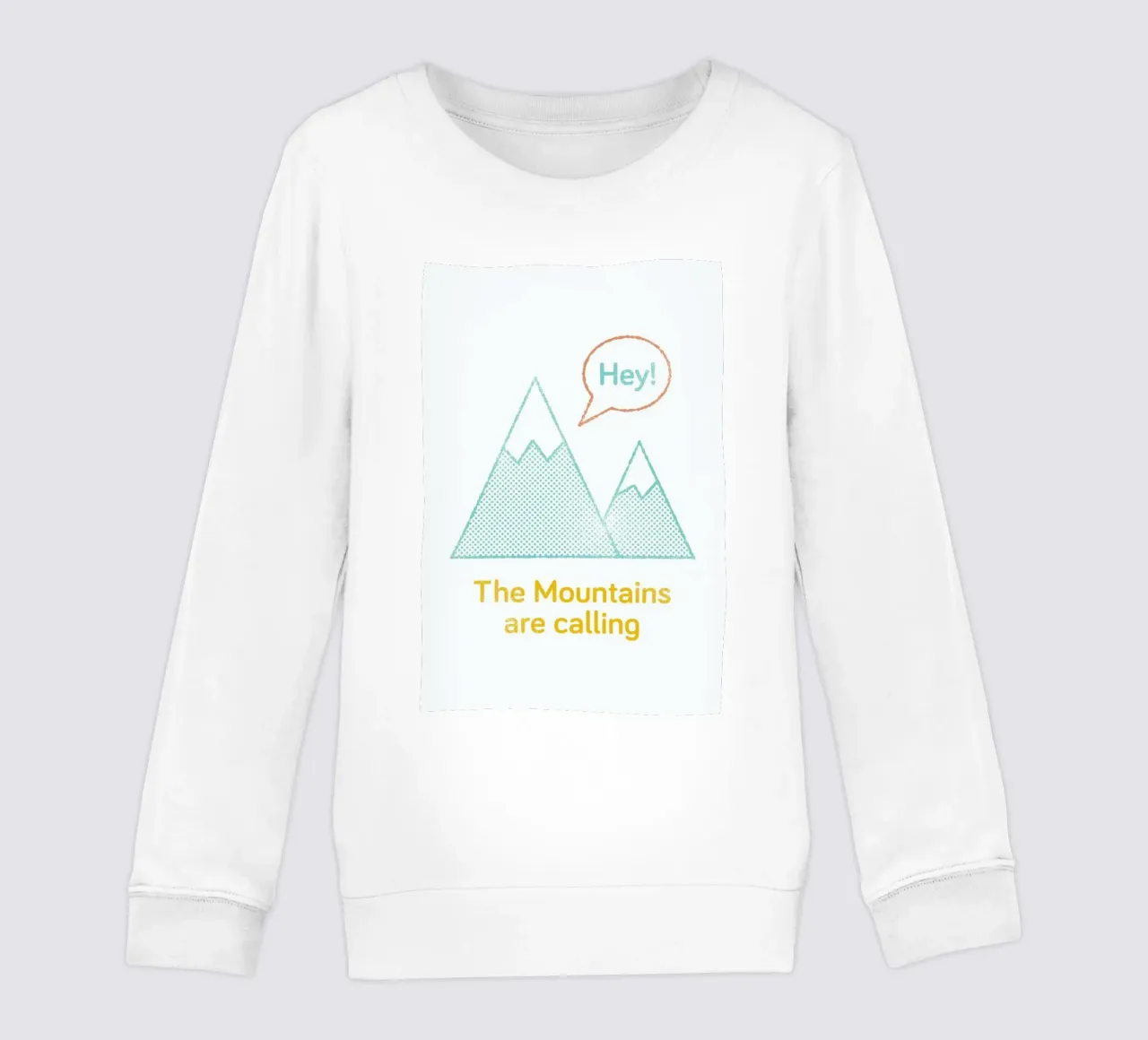 Mountains felpa bambino da Chris Wharton