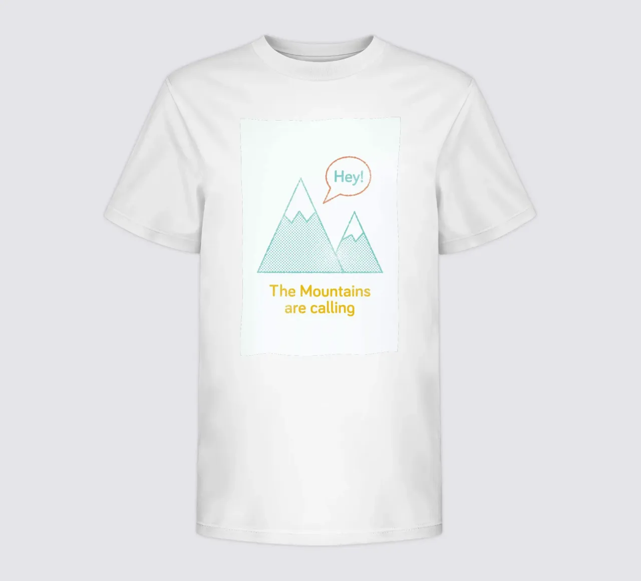 Mountains t-shirt bambini da Chris Wharton