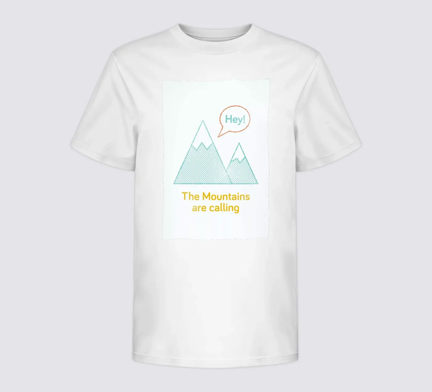 Mountains t-shirt bambini da Chris Wharton