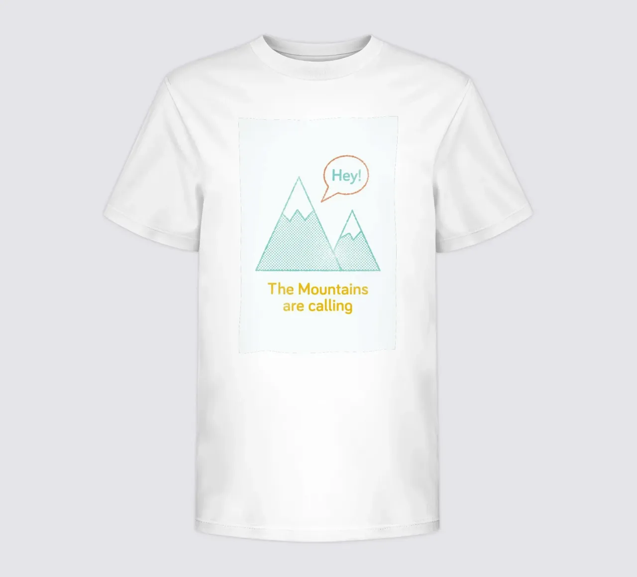 Mountains t-shirt bambini da Chris Wharton