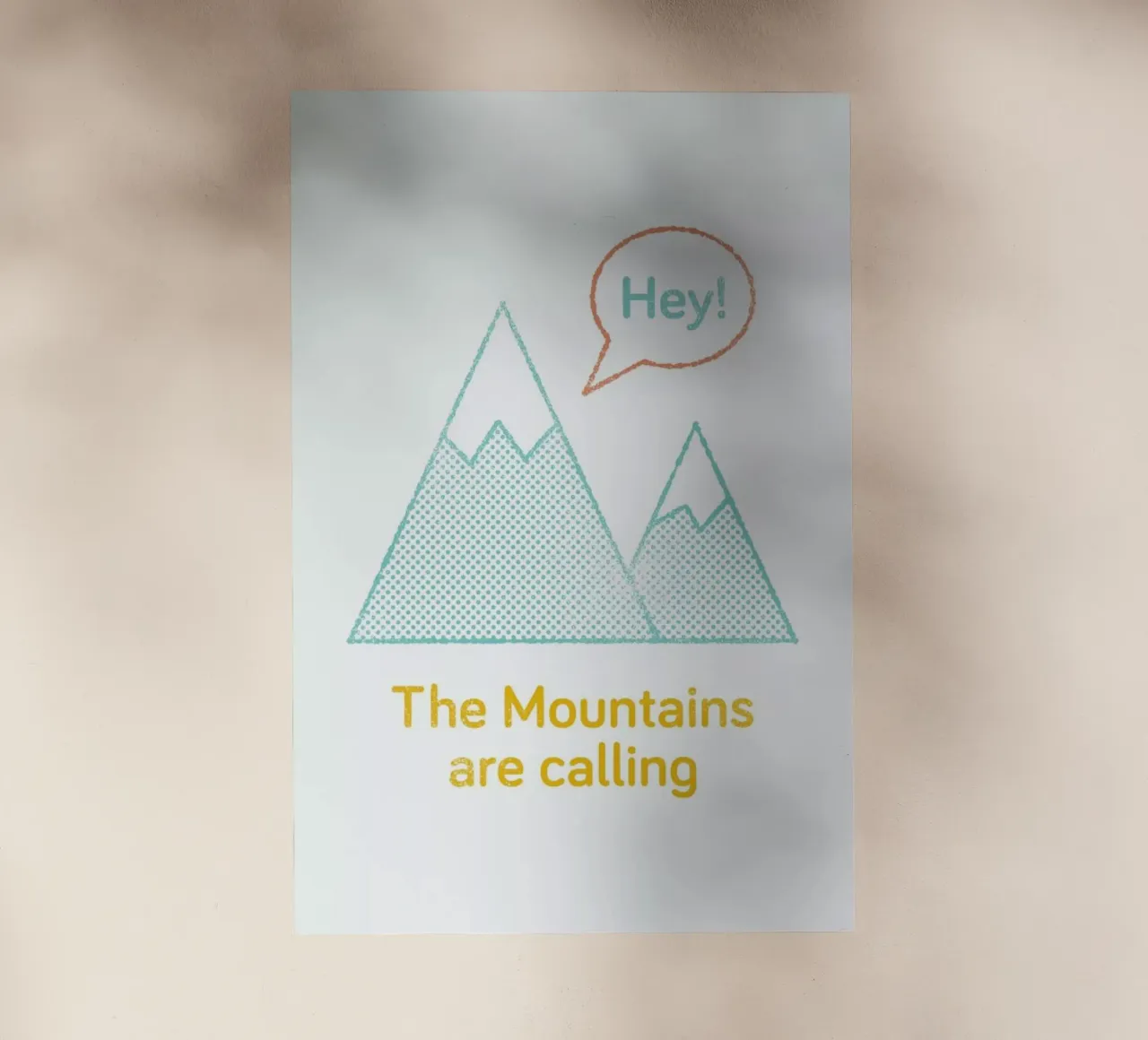 Mountains pellicola backlit da Chris Wharton