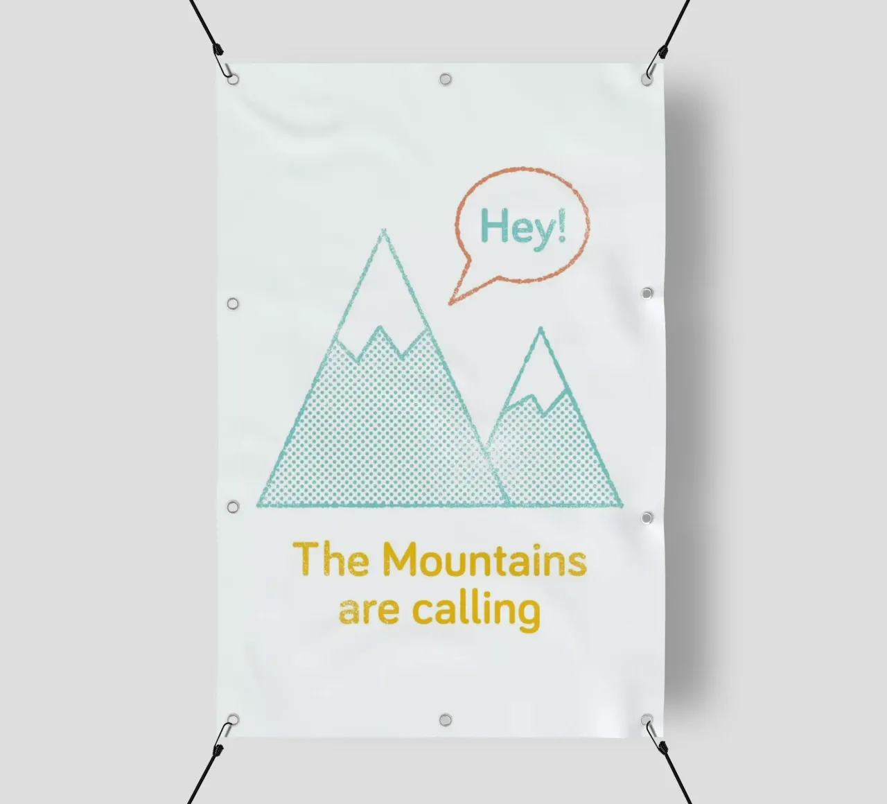 Mountains telo in pvc da Chris Wharton