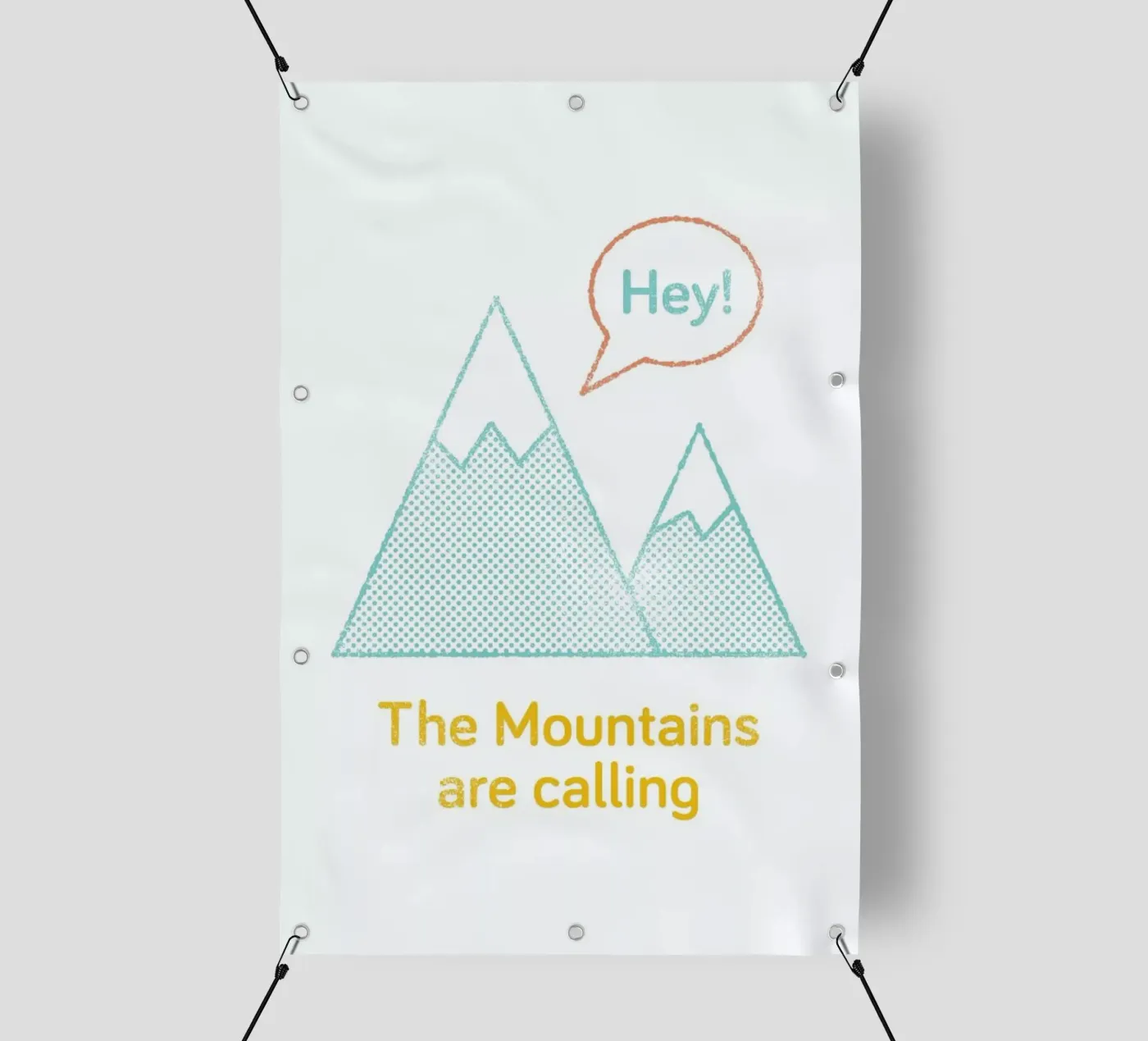 Mountains telo in pvc da Chris Wharton