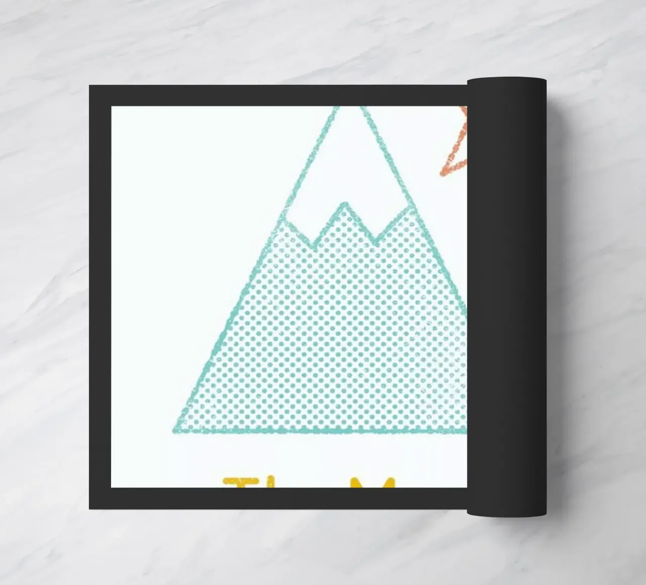 Mountains deurmat van Chris Wharton