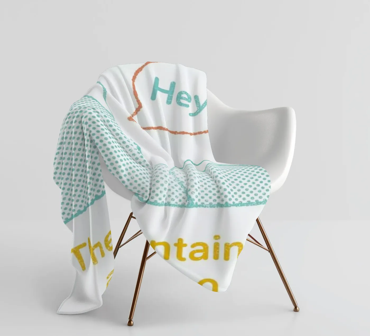 Mountains fleecedeken van Chris Wharton