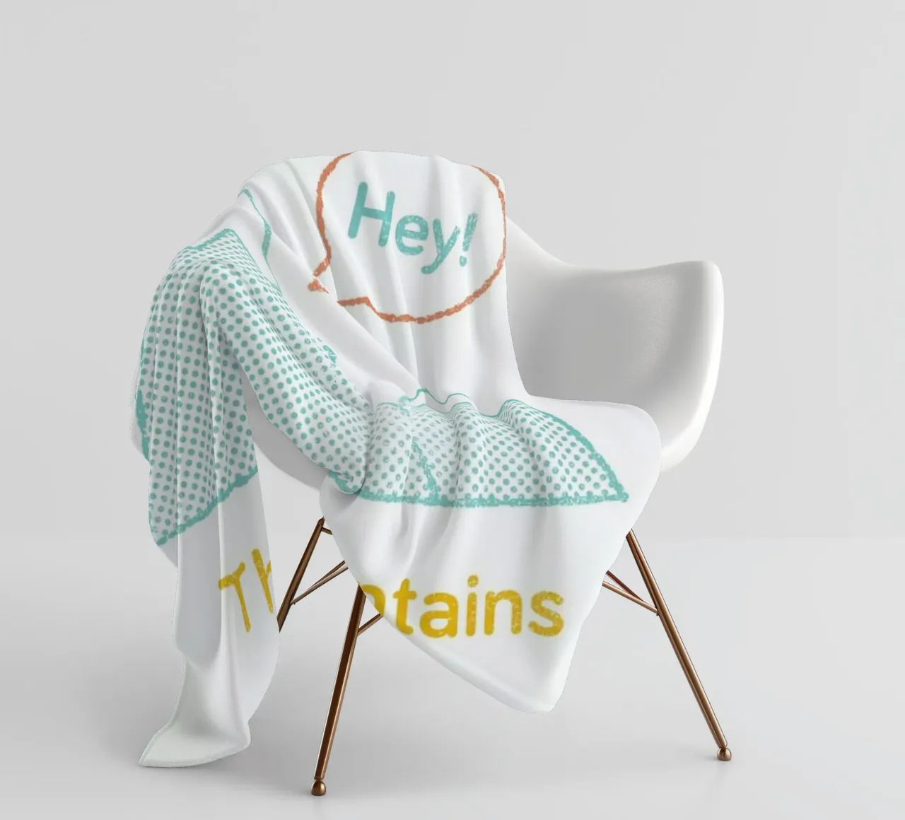 Mountains fleecedeken van Chris Wharton