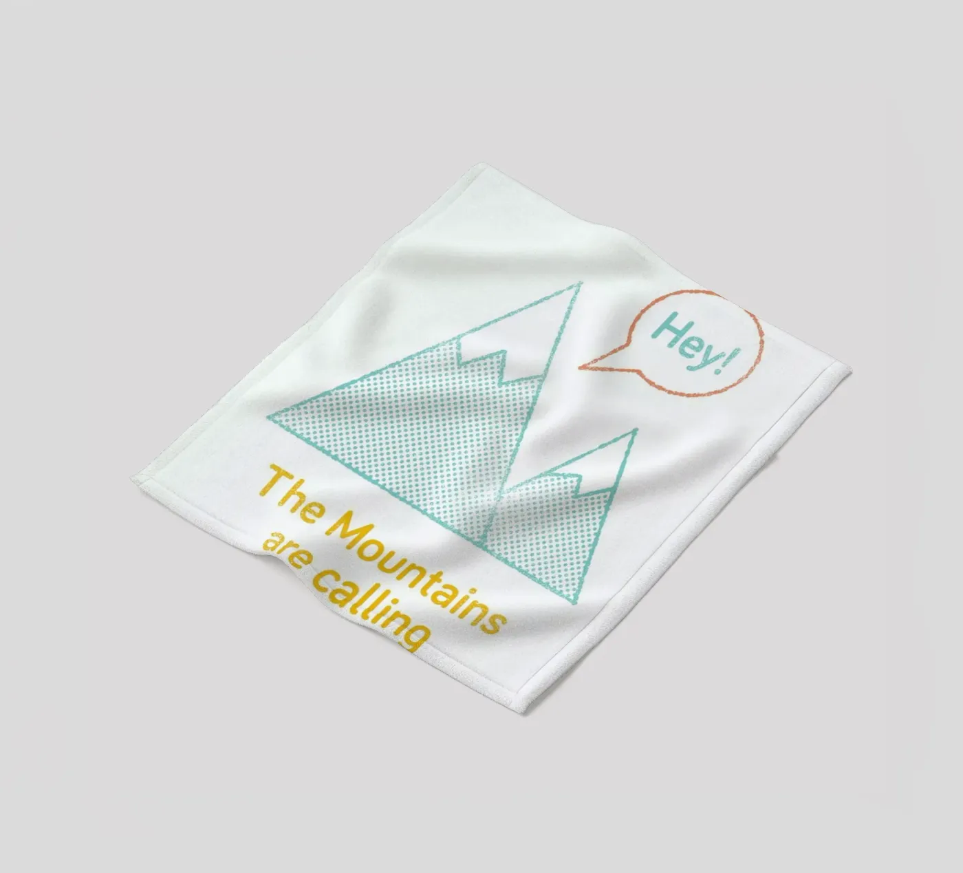 Mountains fleecedeken van Chris Wharton