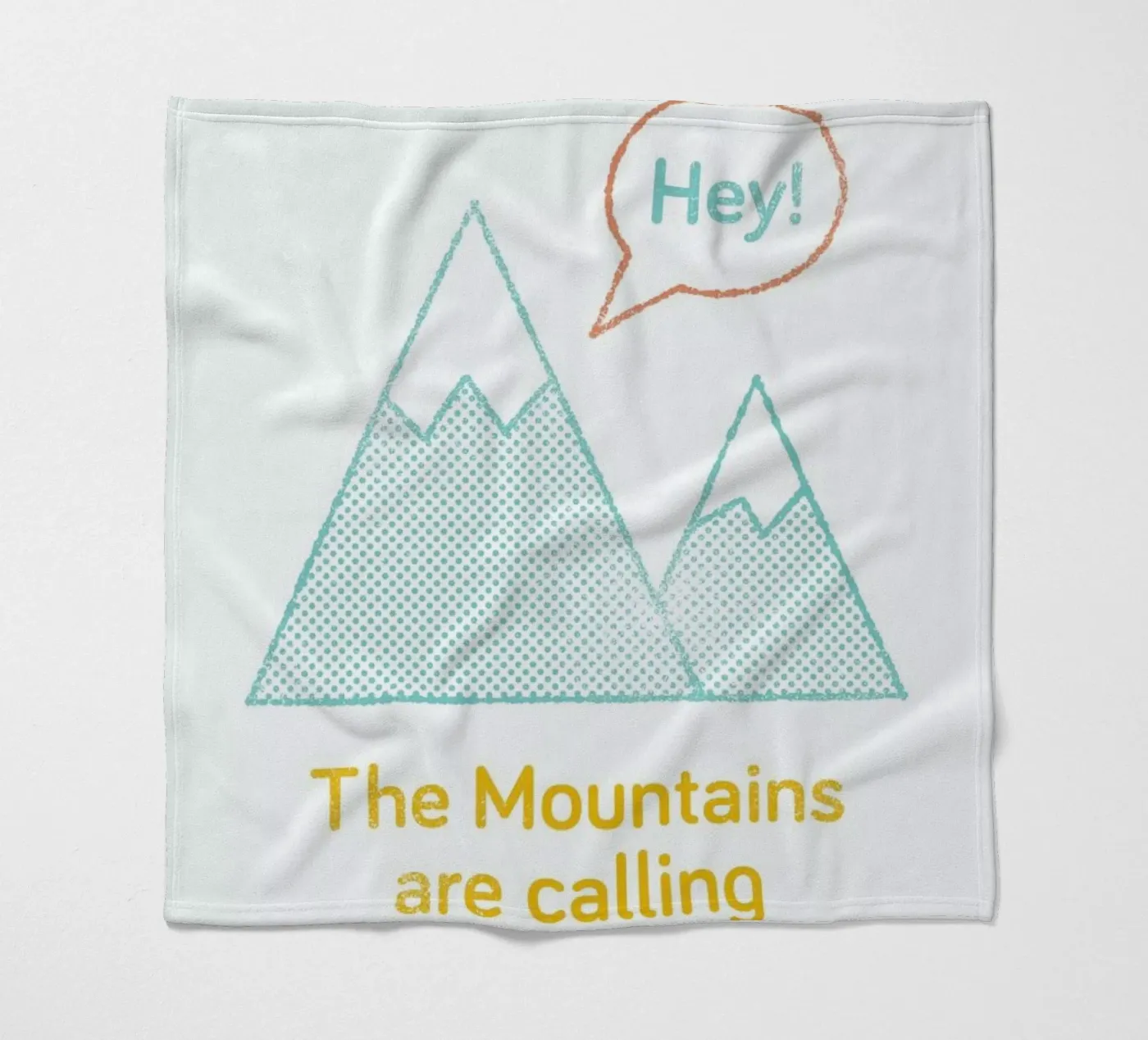 Mountains fleecedeken van Chris Wharton