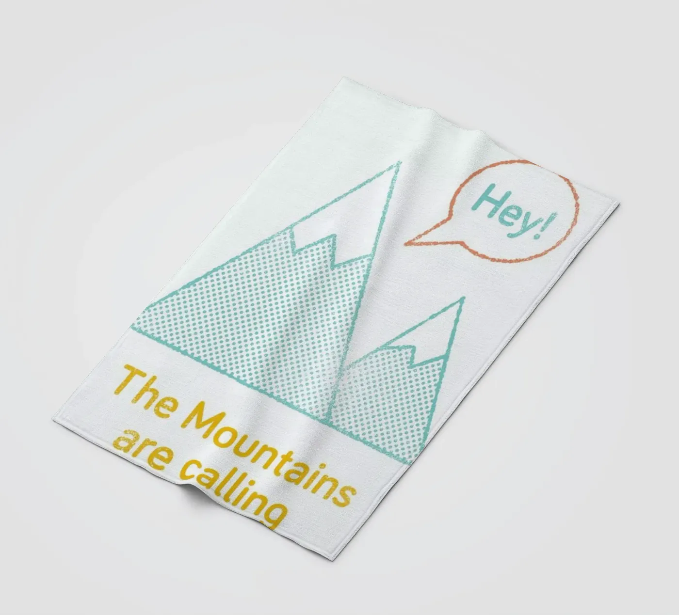 Mountains fleecedeken van Chris Wharton