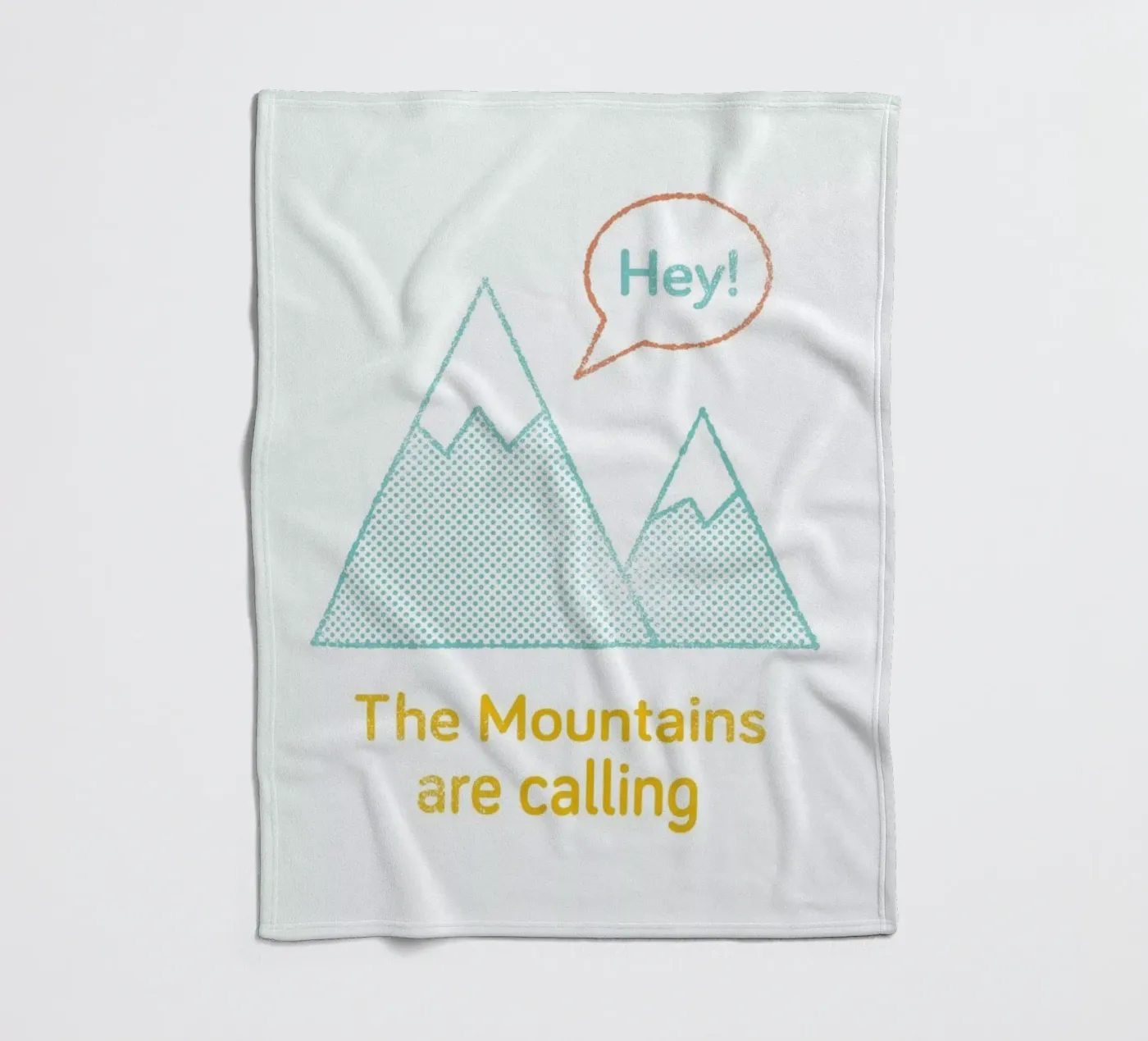 Mountains fleecedeken van Chris Wharton