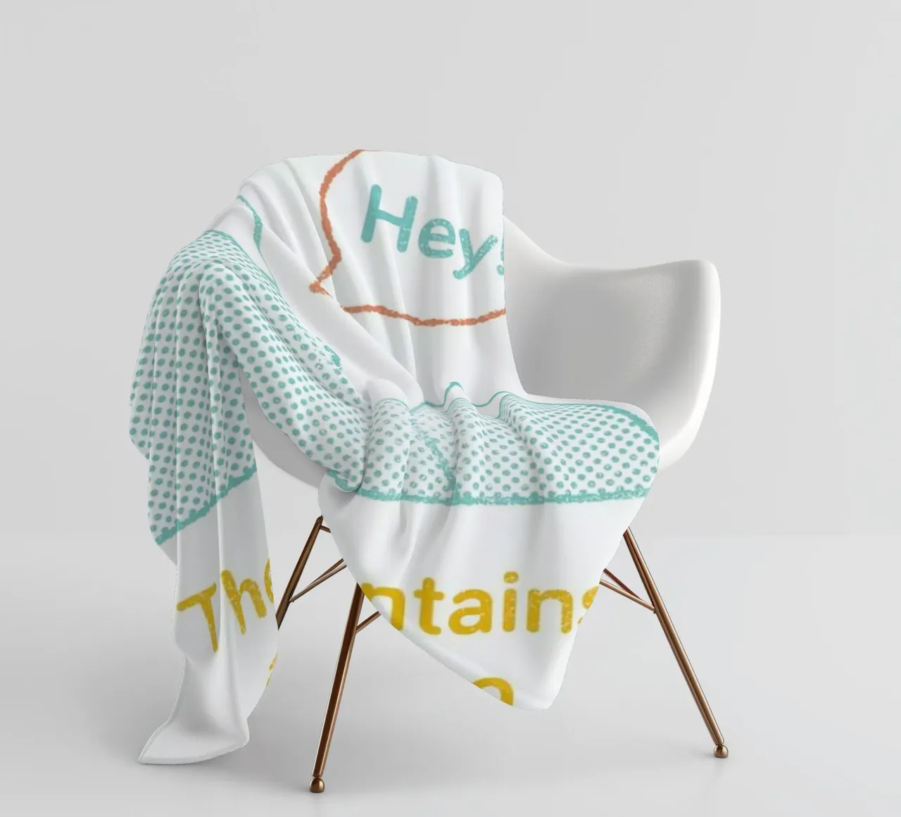 Mountains fleecedeken van Chris Wharton