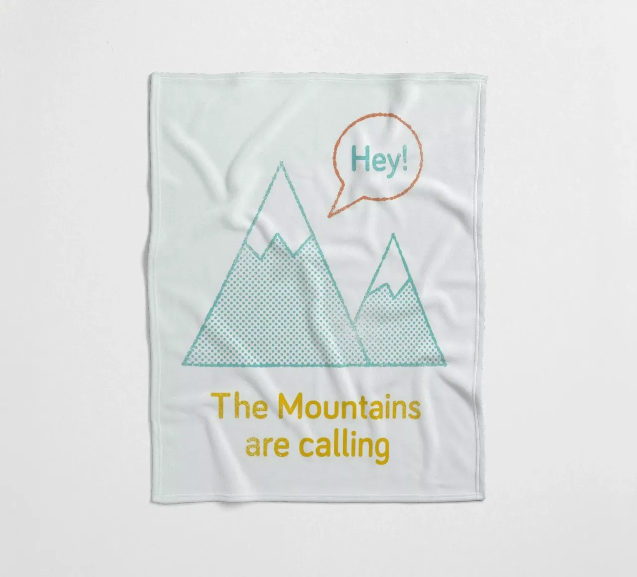 Mountains fleecedeken van Chris Wharton