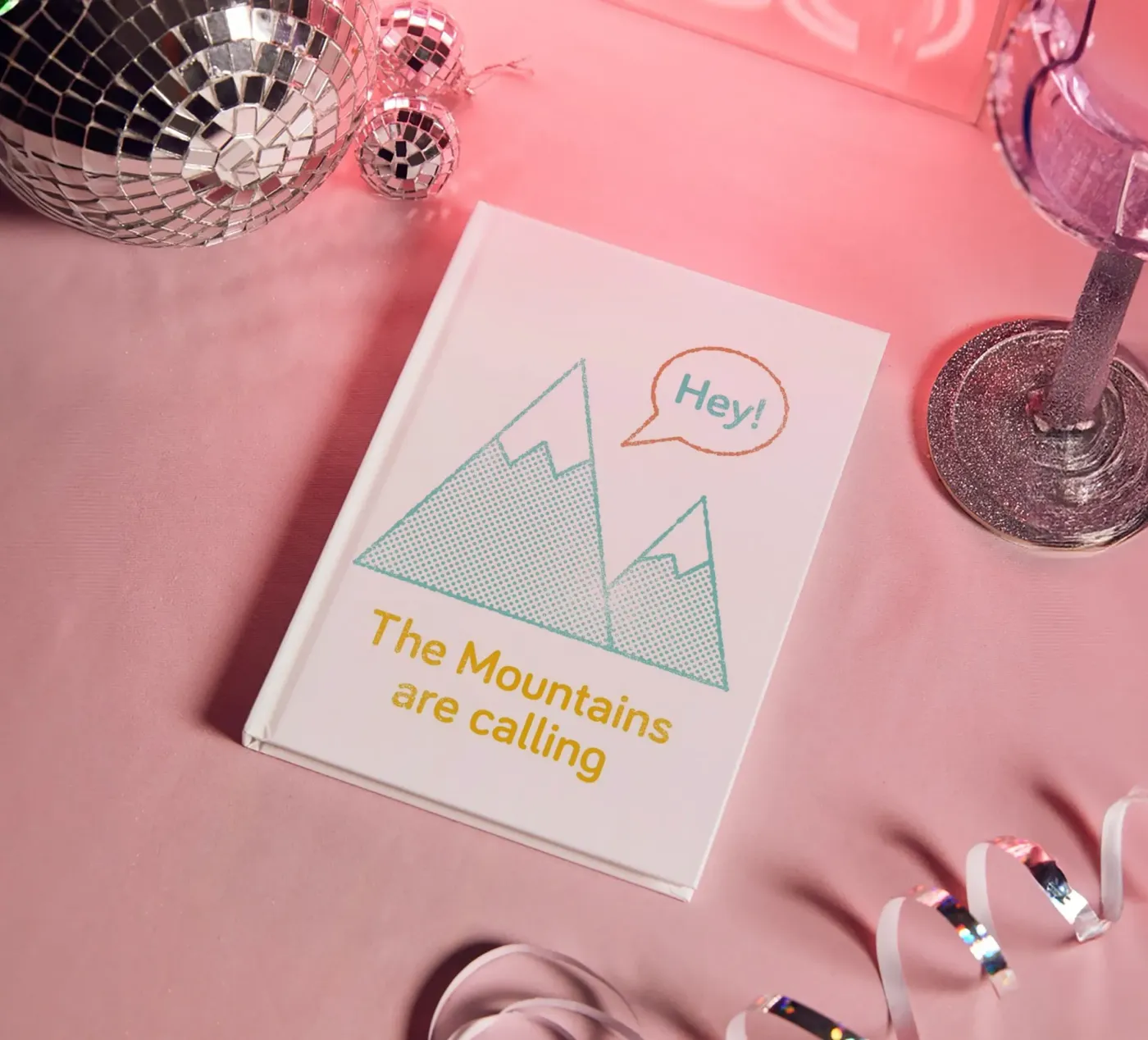 Mountains notebook by Chris Wharton