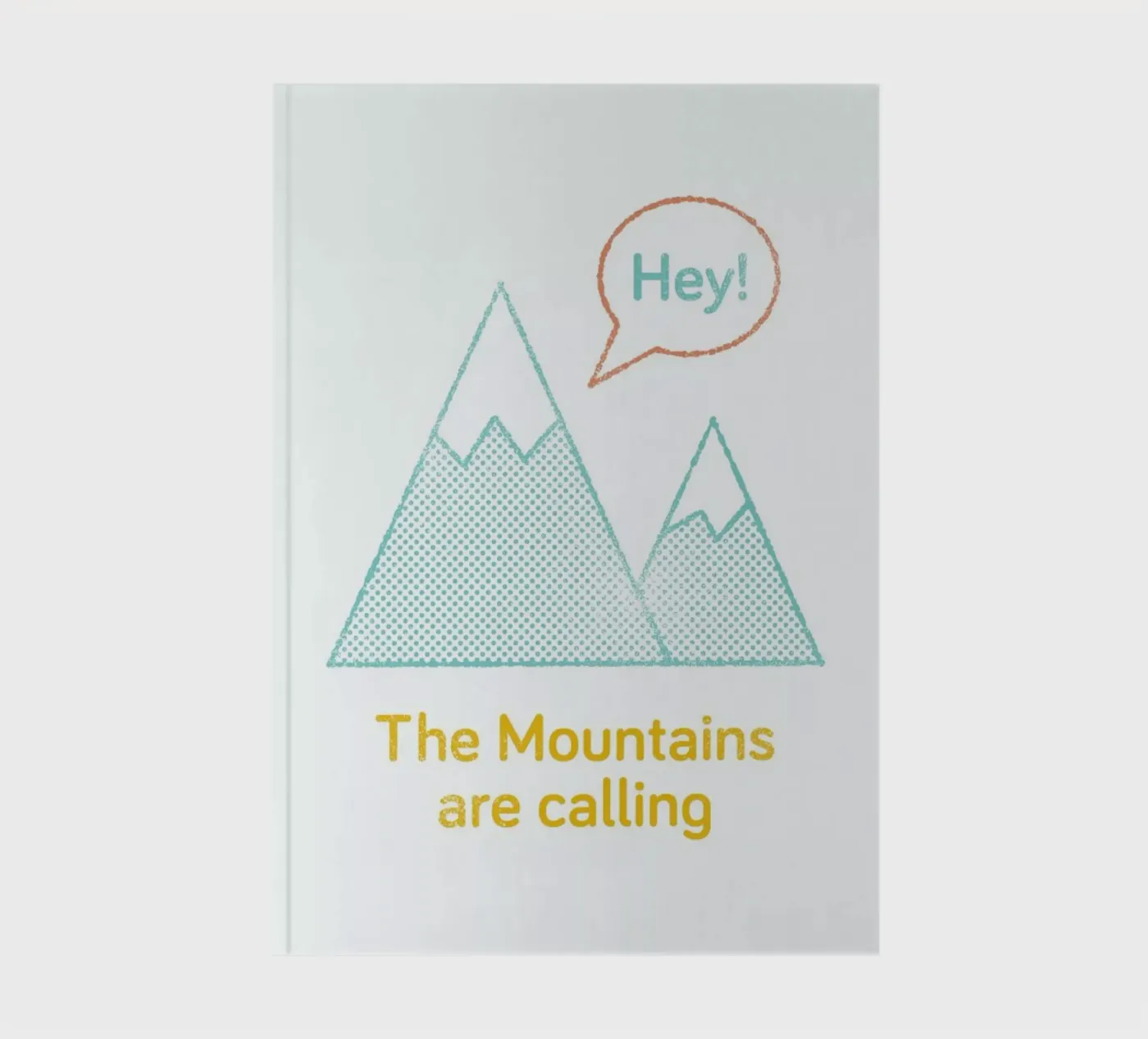 Mountains notebook by Chris Wharton