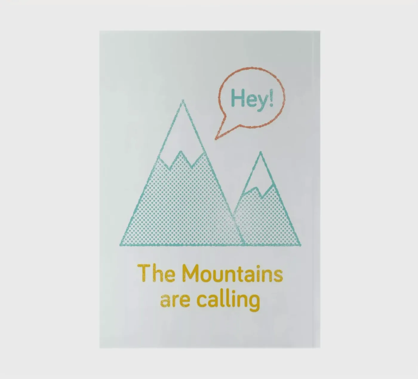 Mountains notebook by Chris Wharton