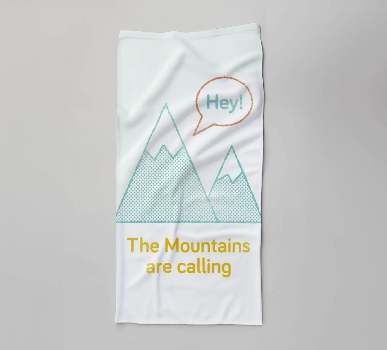 Mountains badhanddoek van Chris Wharton