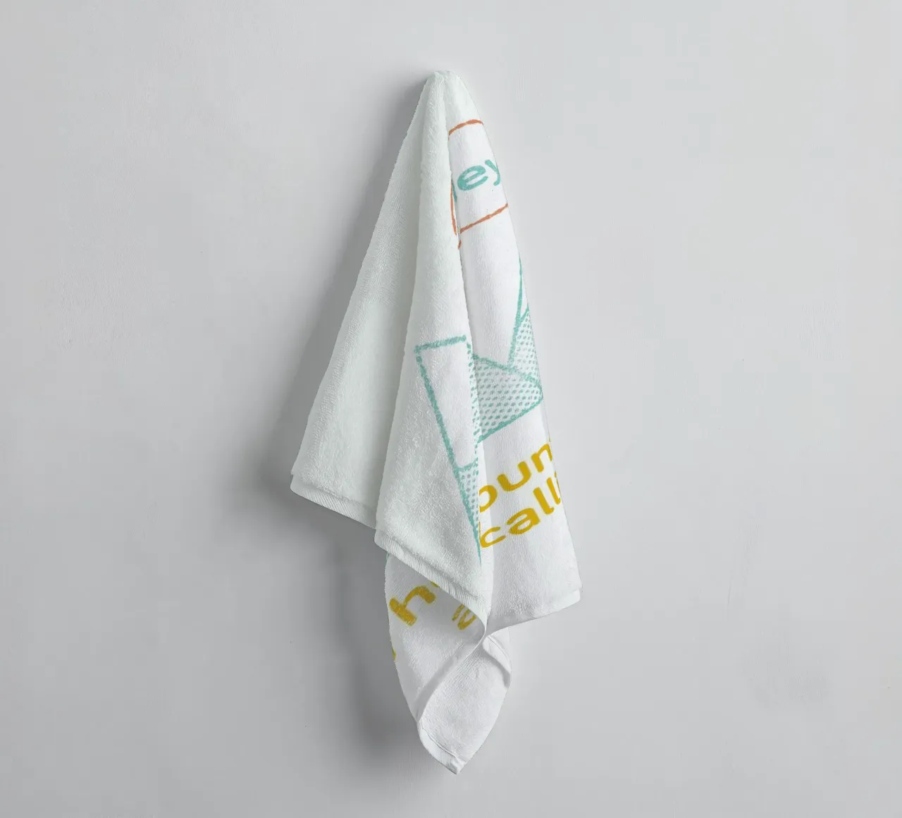 Mountains towel by Chris Wharton