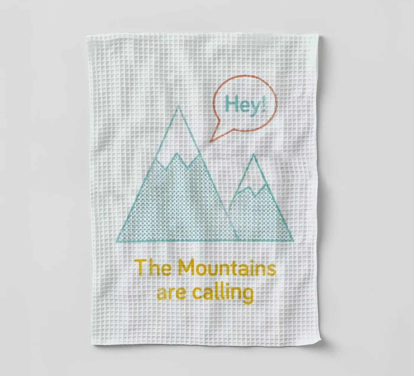 Mountains Geschirrtuch von Chris Wharton