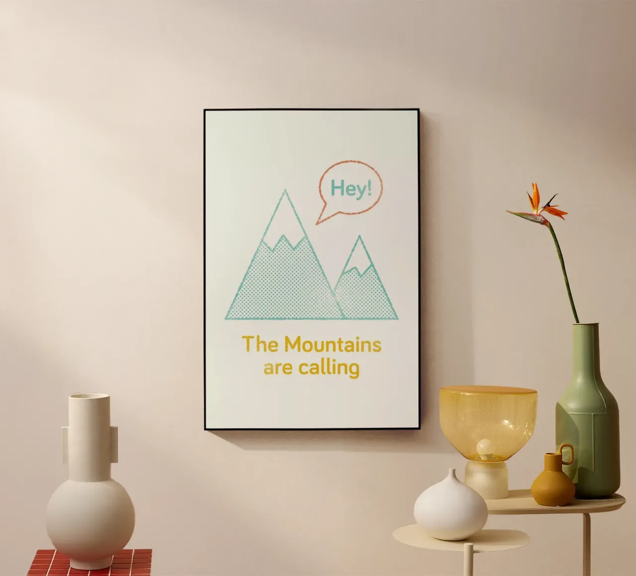 Mountains Acryl-Glas von Chris Wharton