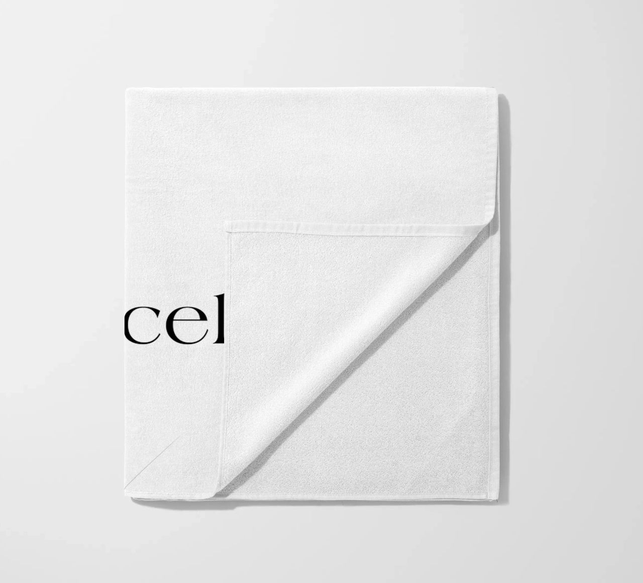Strive Progress Tipografia semplice e minimalista Excel telo mare da YV TYPOGRAPHY