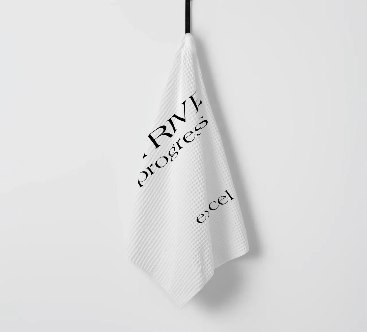 Strive Progress Tipografia semplice e minimalista Excel canovaccio da cucina da YV TYPOGRAPHY