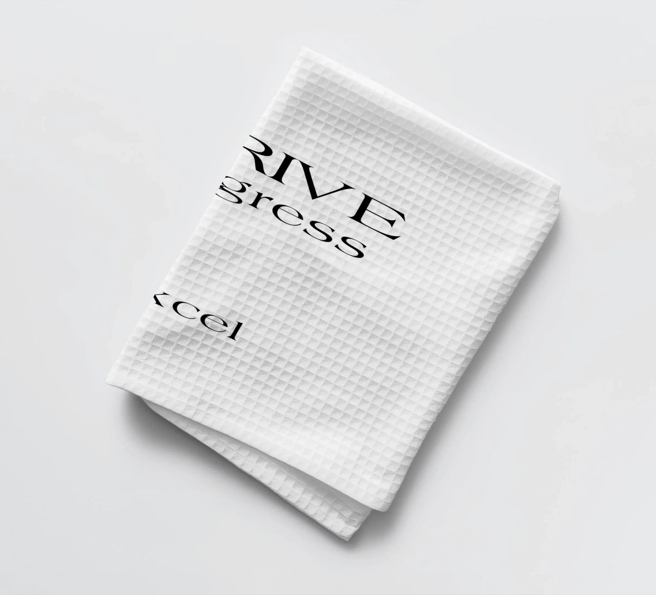 Strive Progress Tipografia semplice e minimalista Excel canovaccio da cucina da YV TYPOGRAPHY