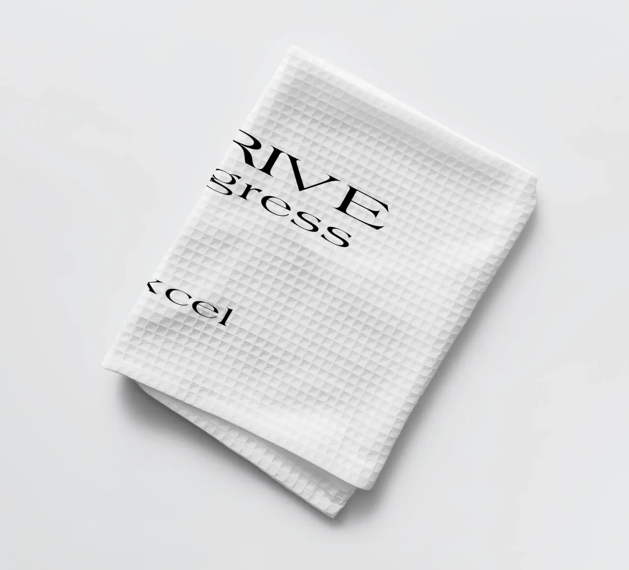 Strive Progress Tipografia semplice e minimalista Excel canovaccio da cucina da YV TYPOGRAPHY