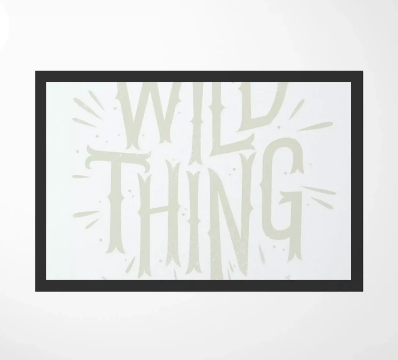 Wild Thing deurmat van Chris Wharton