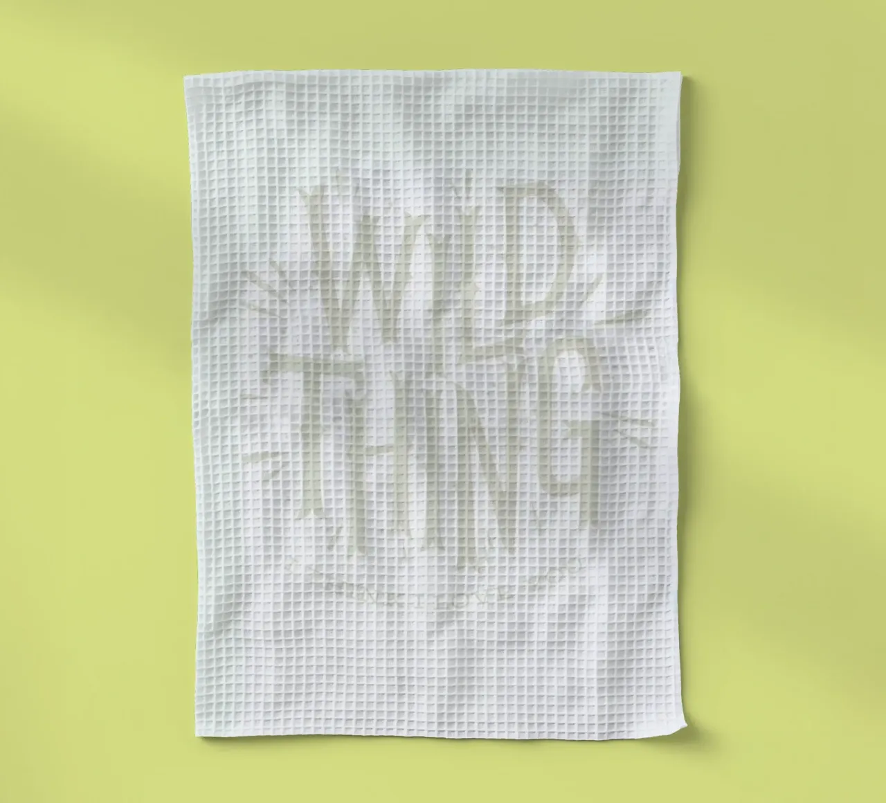 Wild Thing canovaccio da cucina da Chris Wharton