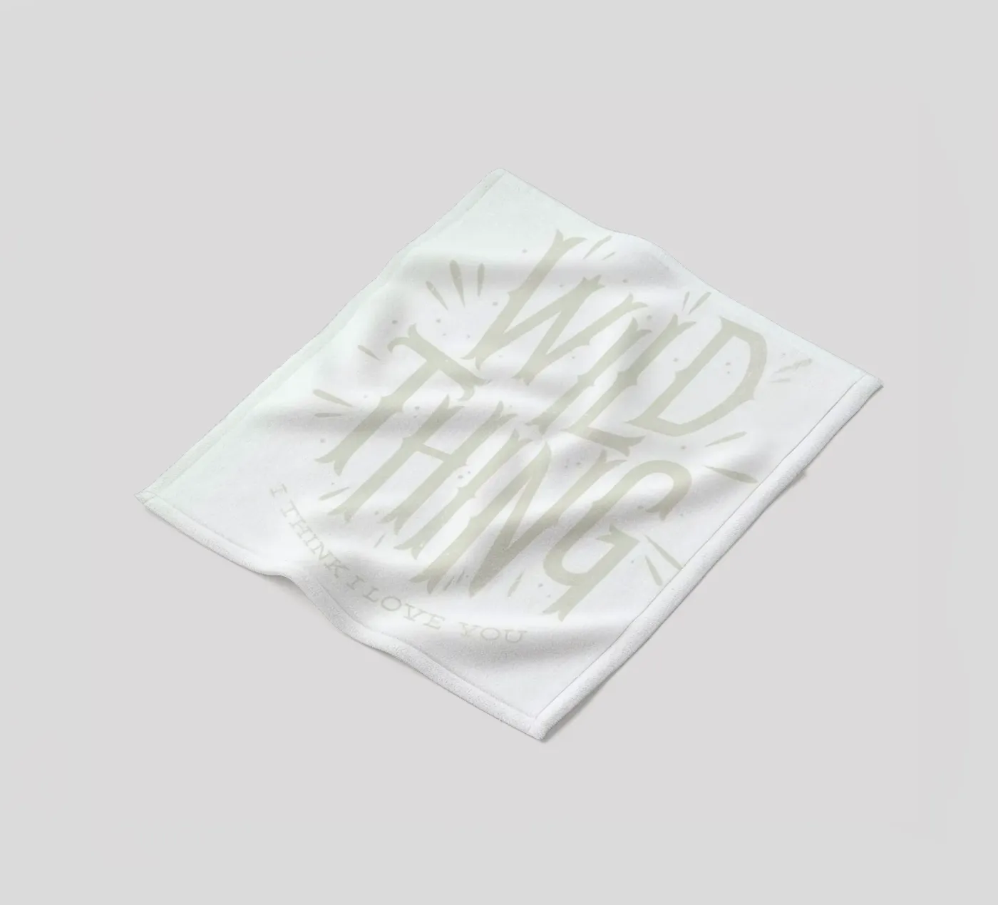 Wild Thing fleecedeken van Chris Wharton