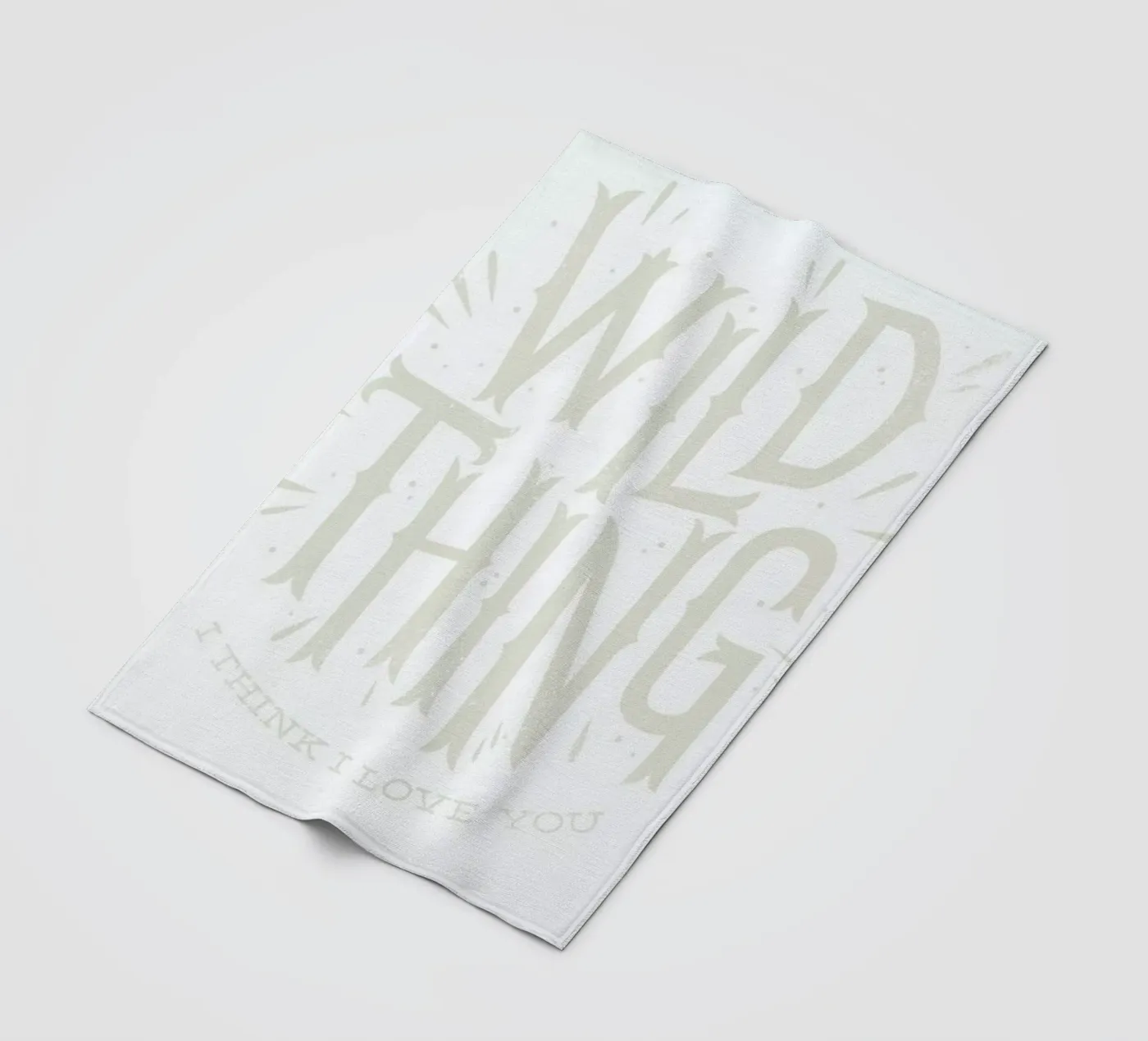 Wild Thing fleecedeken van Chris Wharton