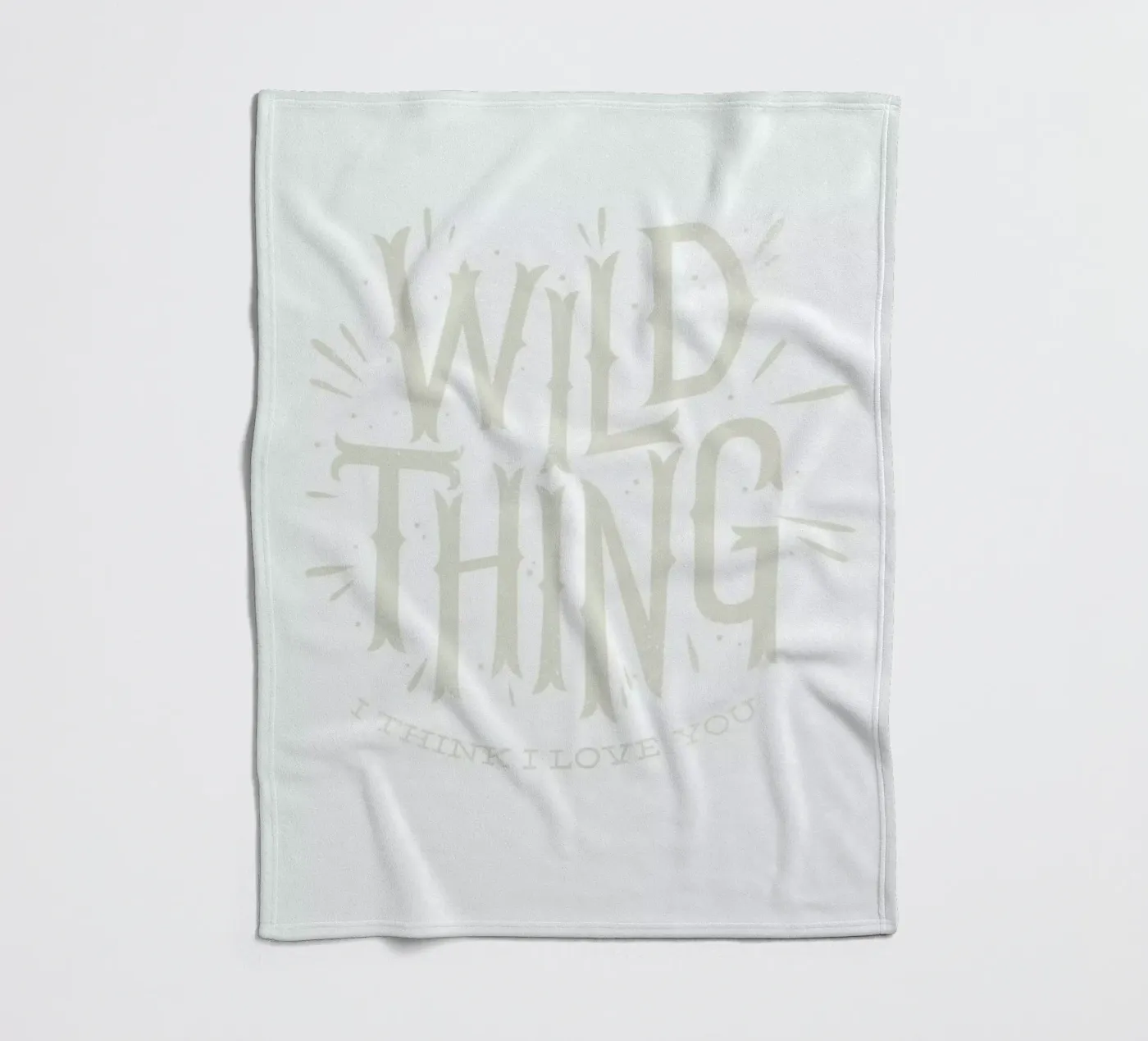 Wild Thing fleecedeken van Chris Wharton