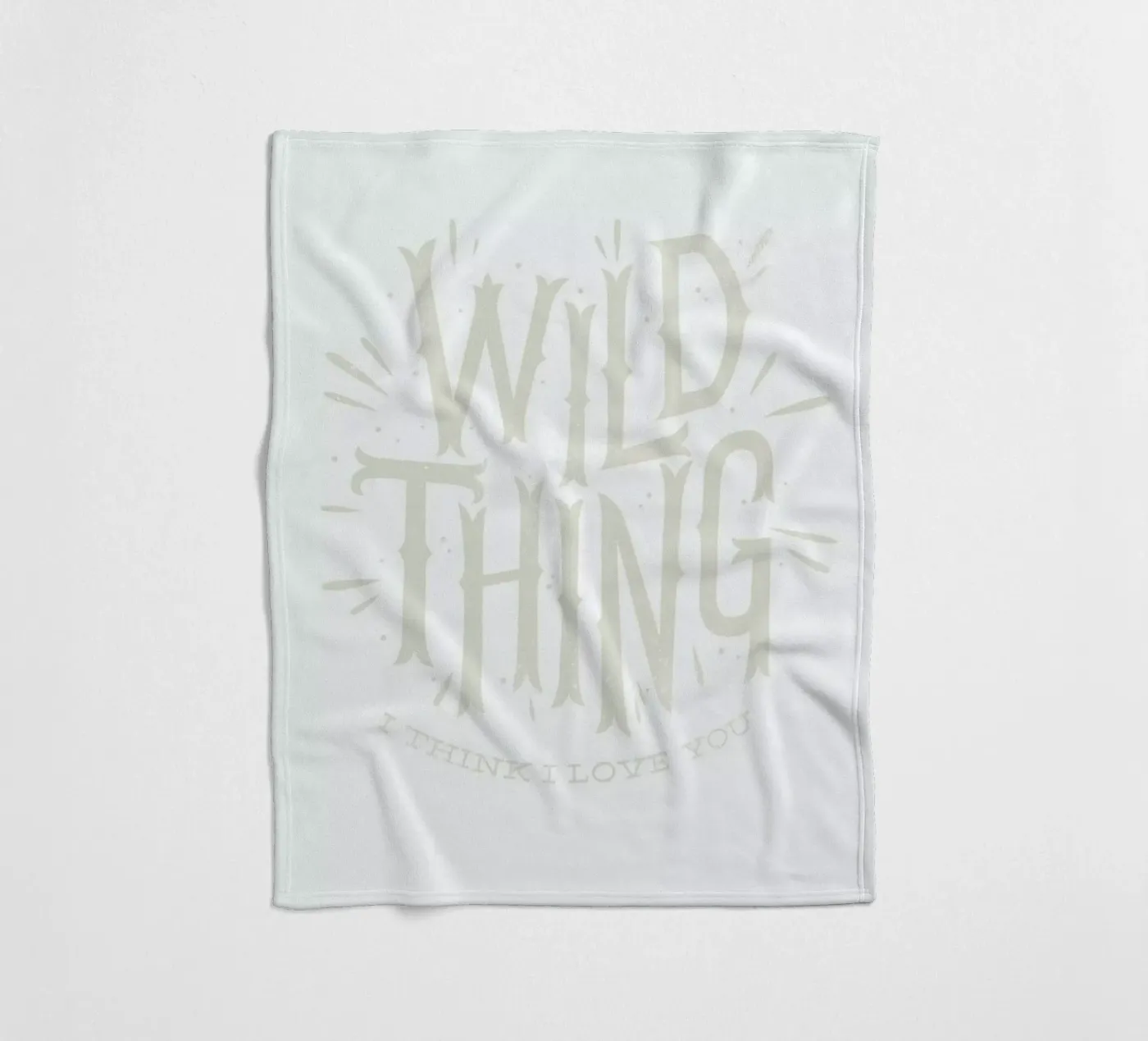 Wild Thing fleecedeken van Chris Wharton