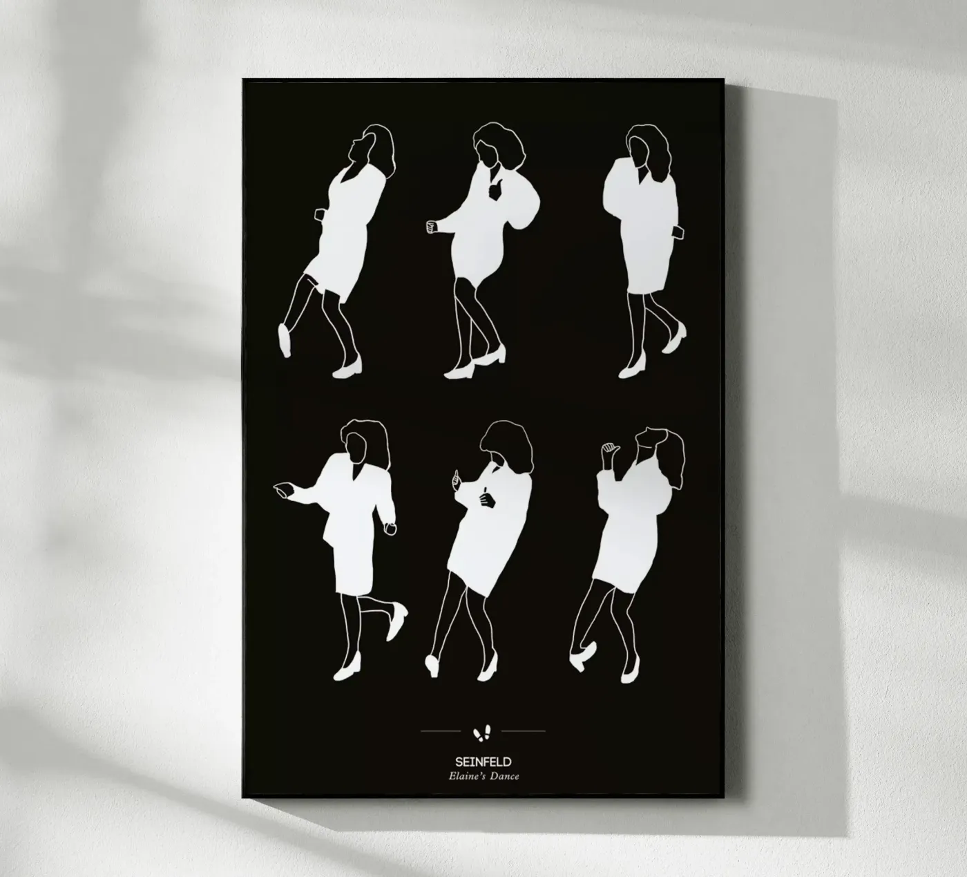 Seinfeld - Elaine's Dance acryl van Niege Borges