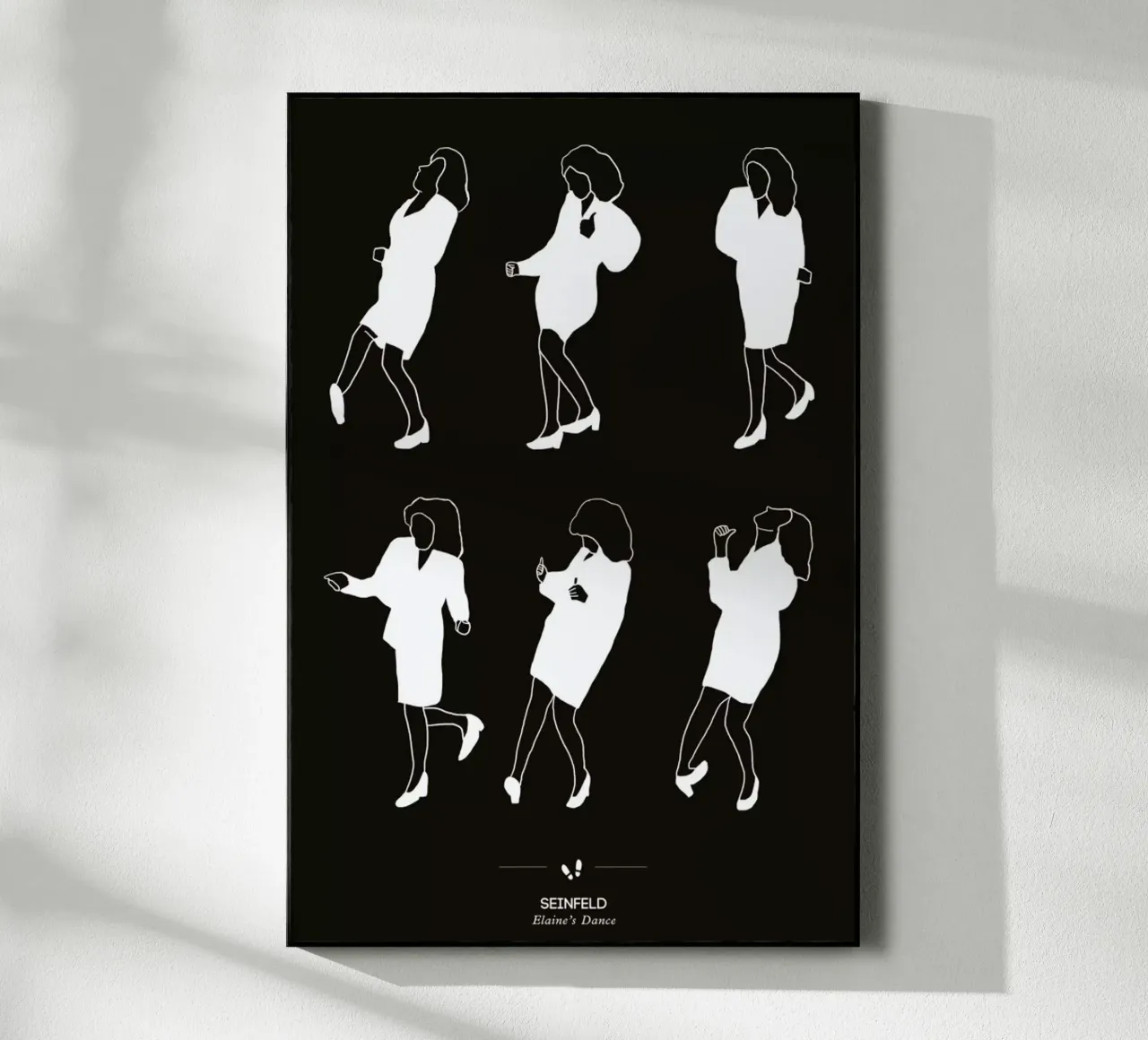 Seinfeld - Elaine's Dance plexiglass da Niege Borges
