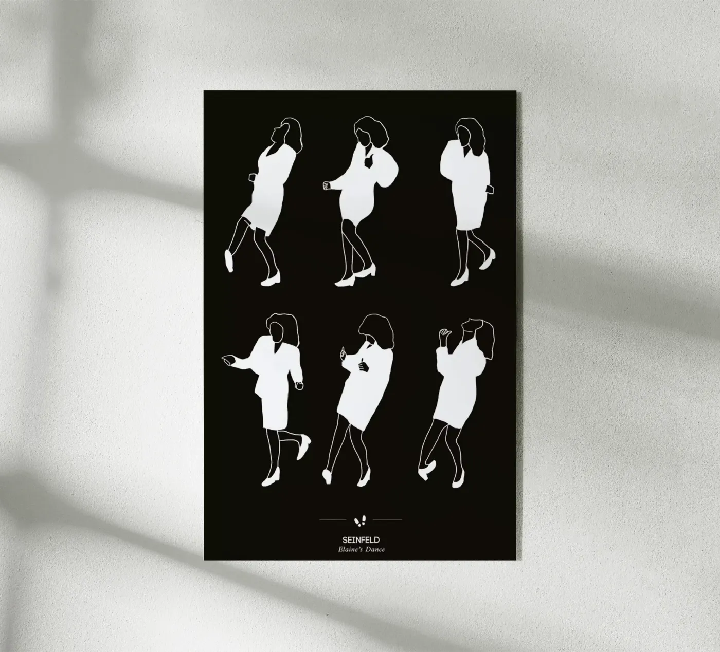Seinfeld - Elaine's Dance acryl van Niege Borges