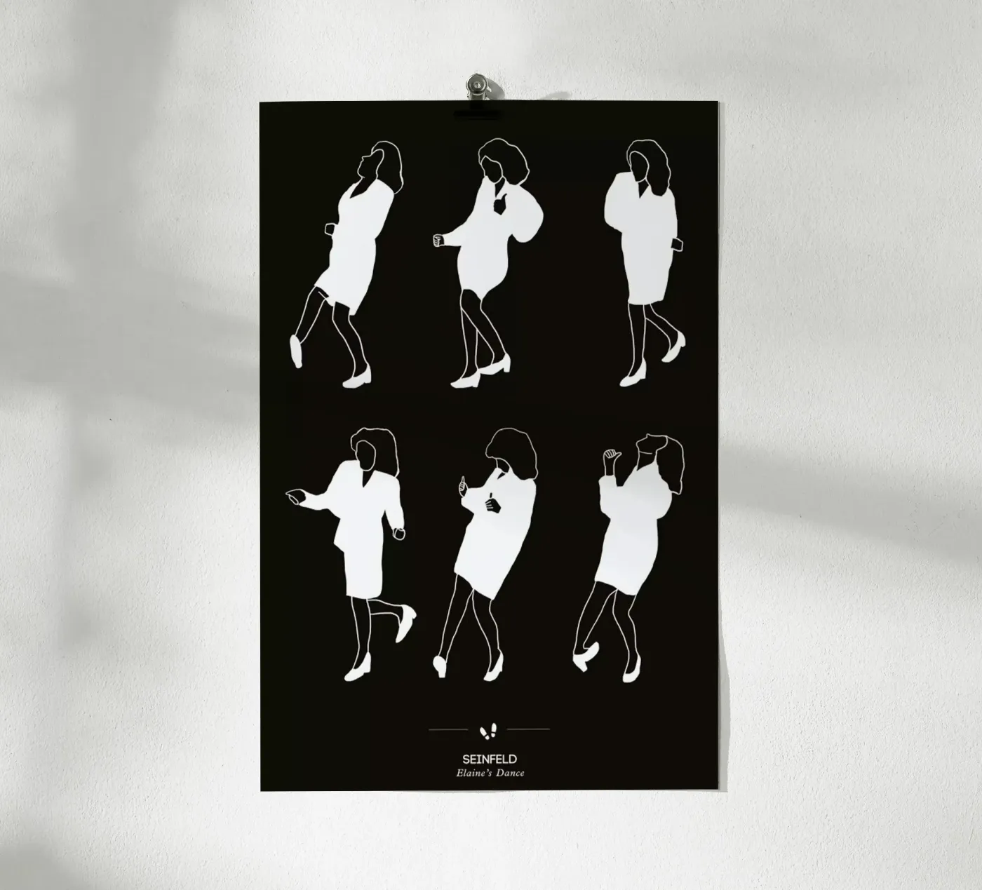Seinfeld - Elaine's Dance poster da Niege Borges