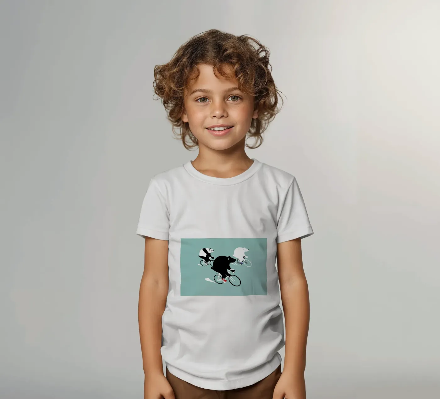 Bears kids t-shirt by Pietari Posti