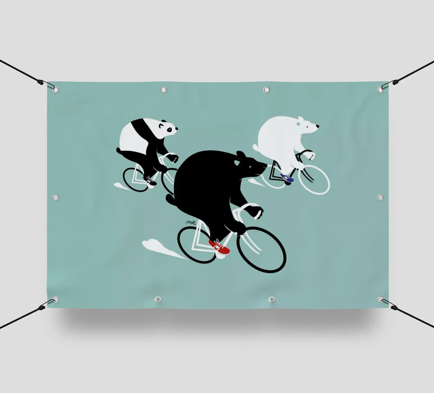 Bears pvc cover by Pietari Posti
