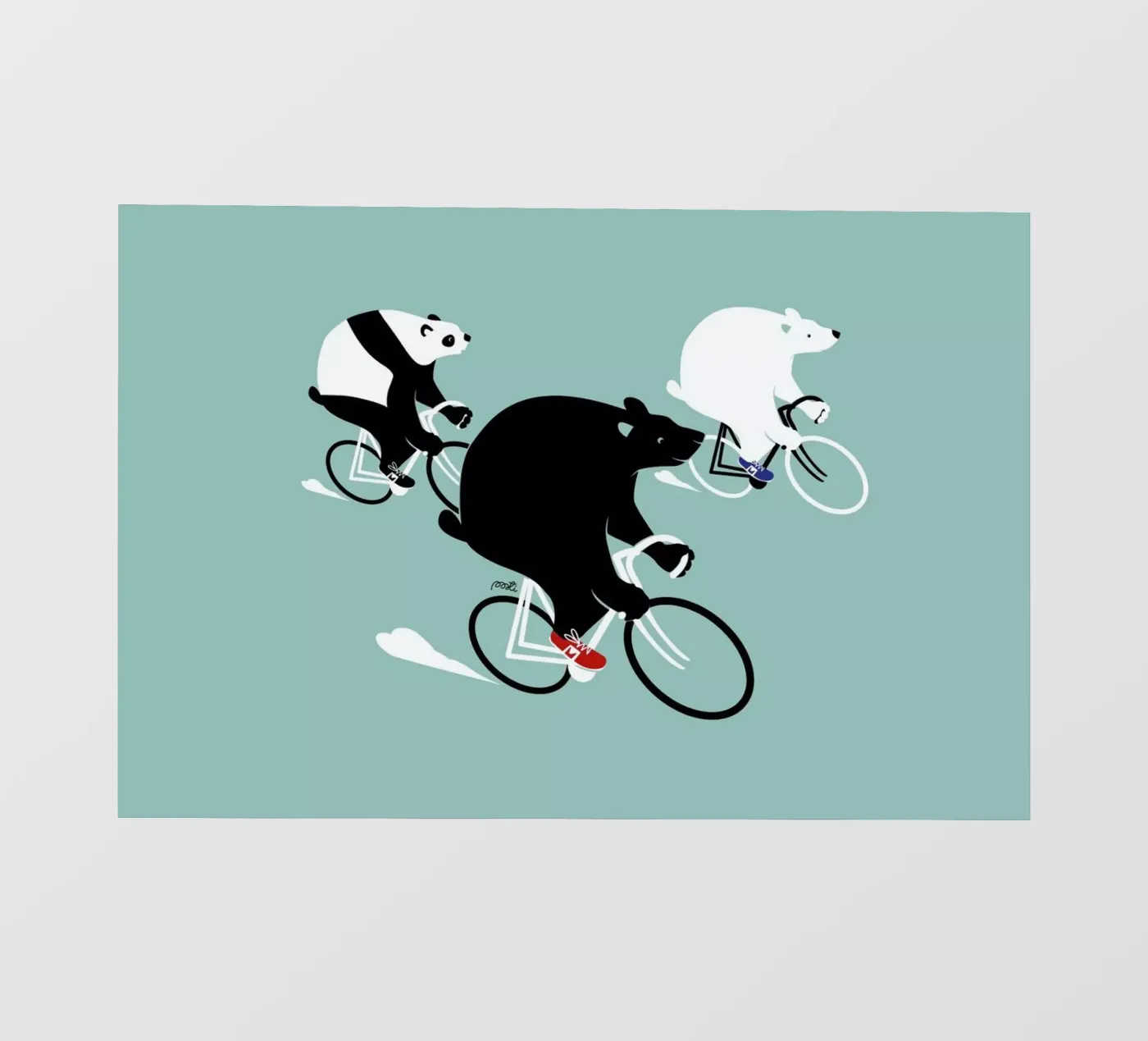 Bears pvc cover by Pietari Posti