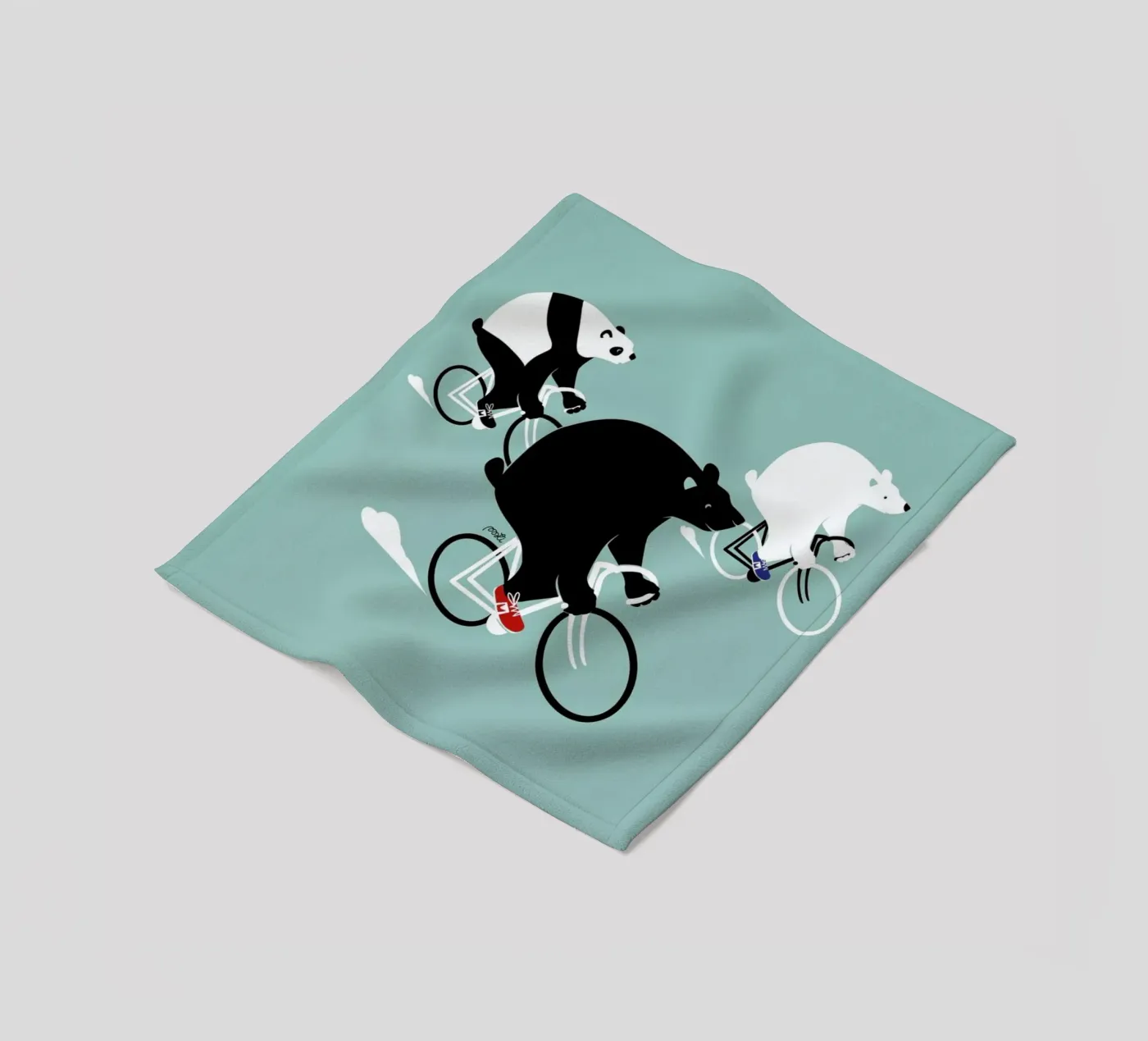 Bears plaid polaire de Pietari Posti