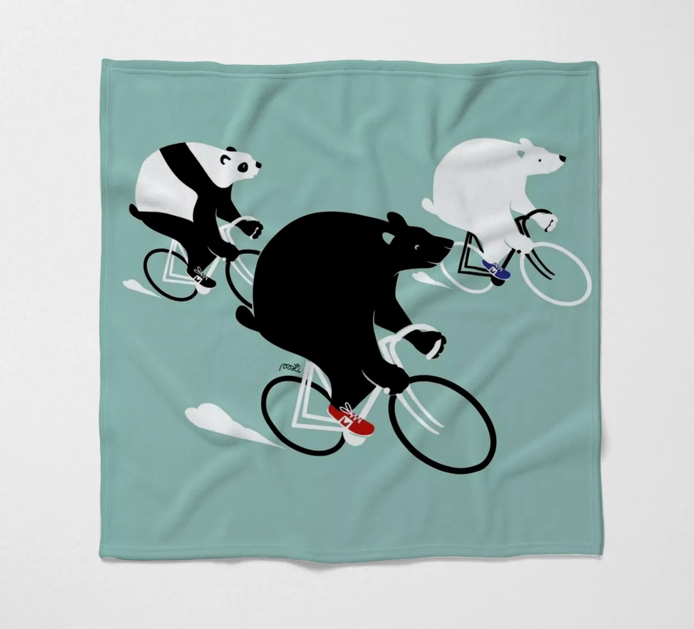 Bears plaid polaire de Pietari Posti