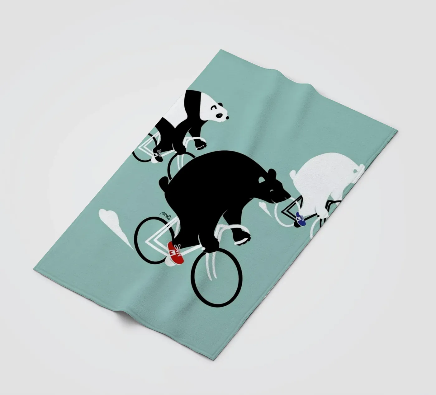 Bears plaid polaire de Pietari Posti