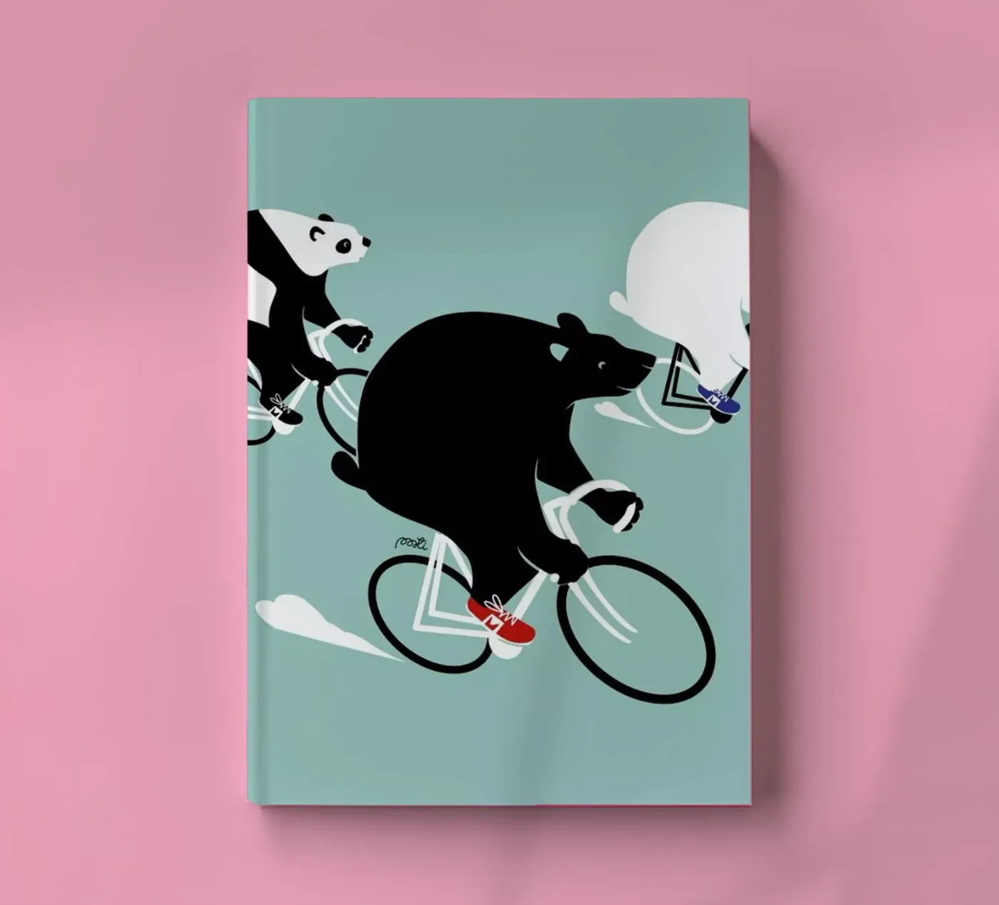 Bears quaderno da Pietari Posti